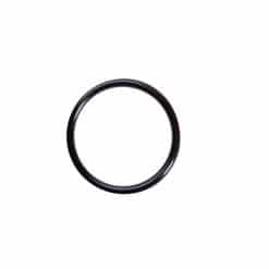Ring zwart rond 20 x 3mm