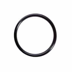 Ring zwart rond 25 x 4mm