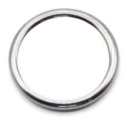 Ring vernikkeld 30 x 4mm