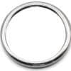 Ring vernikkeld 35 x 3-5mm