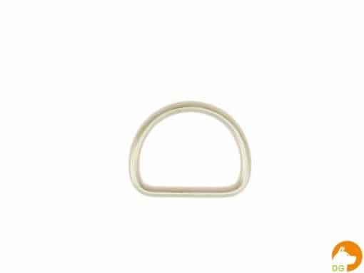 D-ring vernikkeld 26 x 3mm