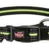 Halsband 04-059 Fusion S-M Zwart-Groen