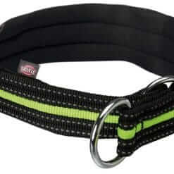 Anti-Trek Halsband S-M Zwart-Groen