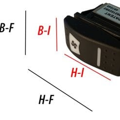 Maten Luxe Schakelaar