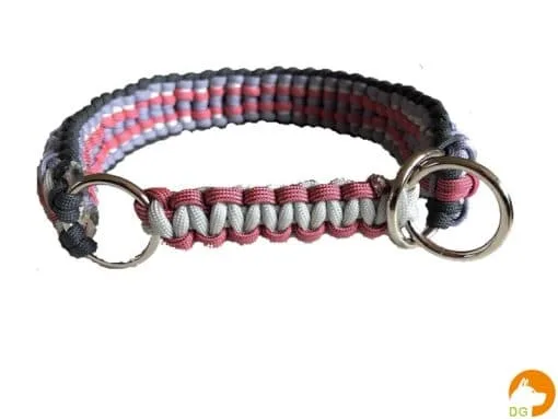 Paracord halsband halfcheck 36-46-2 - Afbeelding 2