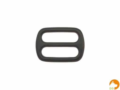 Tri Glide schuifgesp zwart 25 x 7mm