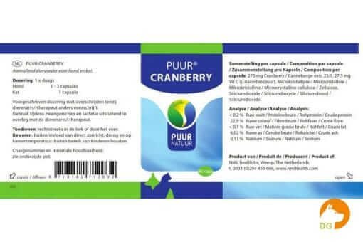 PUUR Cranberry 90 caps info