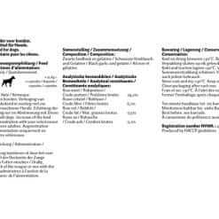 Black Garlic capsule Hond rear