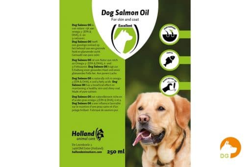 Dog Salmon Oil 250ml front