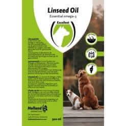 Lijnzaadolie 500ml front