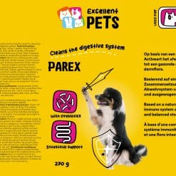Excellent Pets Dog Parex etiket 270gr