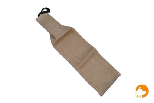 Plaaglap jute met lus 100x30