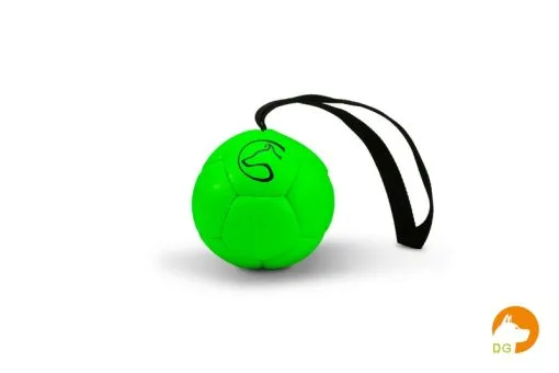 Trainingsbal 9cm met handlus groen