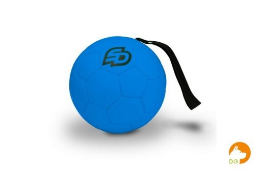 Trainingsbal 16cm met handlus blauw