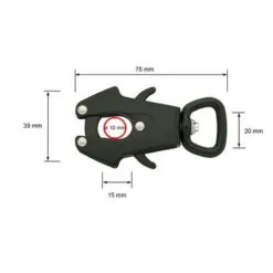 Trigger Snap Aluminium Afmetingen