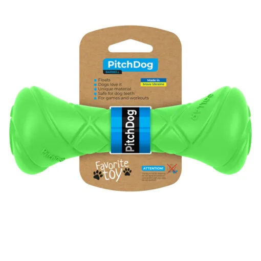 PitchDog Barbell groen verpakking