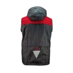 Hondensport Trainingsvest AKIM rood achterzijde