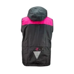 Hondensport Trainingsvest AKIM roze achterzijde